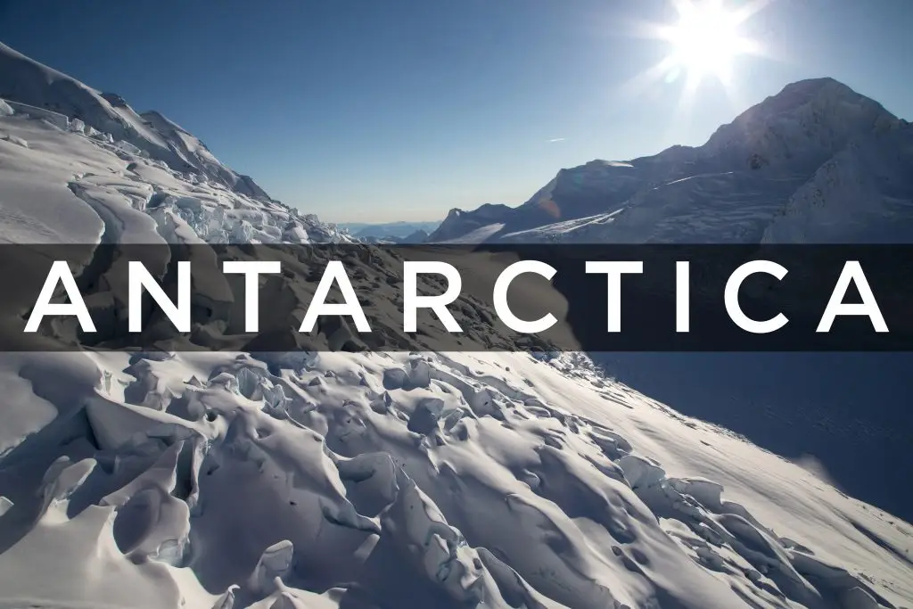 antarctica plain
