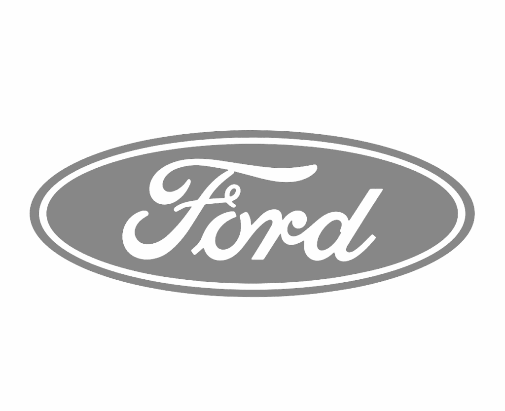ford brand logo car symbol black design usa automobile illustration free vector